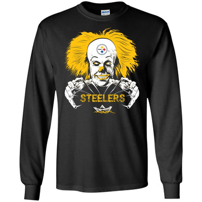 IT Horror Movies Pittsburgh Steelers T Shirts