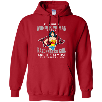 I'm Not Wonder Woman Arkansas Razorbacks T Shirts