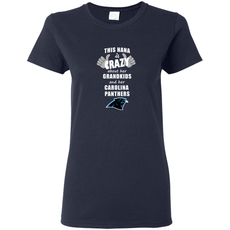 This Nana Is Crazy About Her Grandkids And Her Carolina PanthersT Shirts