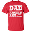 I Am A Dad And A Fan Nothing Scares Me Los Angeles Angels T Shirt