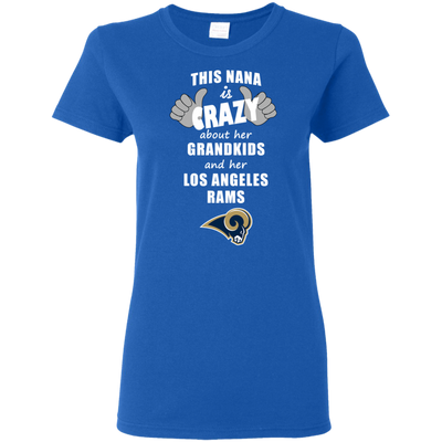 This Nana Is Crazy About Her Grandkids And Her Los Angeles Rams T Shirts