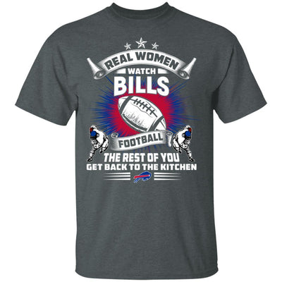 Funny Gift Real Women Watch Buffalo Bills T Shirt