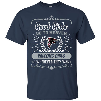 Good Girls Go To Heaven Atlanta Falcons Girls T Shirts