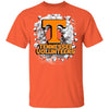 Colorful Earthquake Art Tennessee Volunteers T Shirt