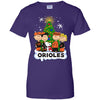 Snoopy The Peanuts Baltimore Orioles Christmas T Shirts