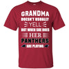 Grandma Doesn't Usually Yell Carolina Panthers T Shirts