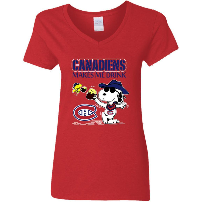 Montreal Canadiens Make Me Drinks T-Shirt