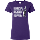 I Will Support Everywhere Colorado Rockies T Shirts