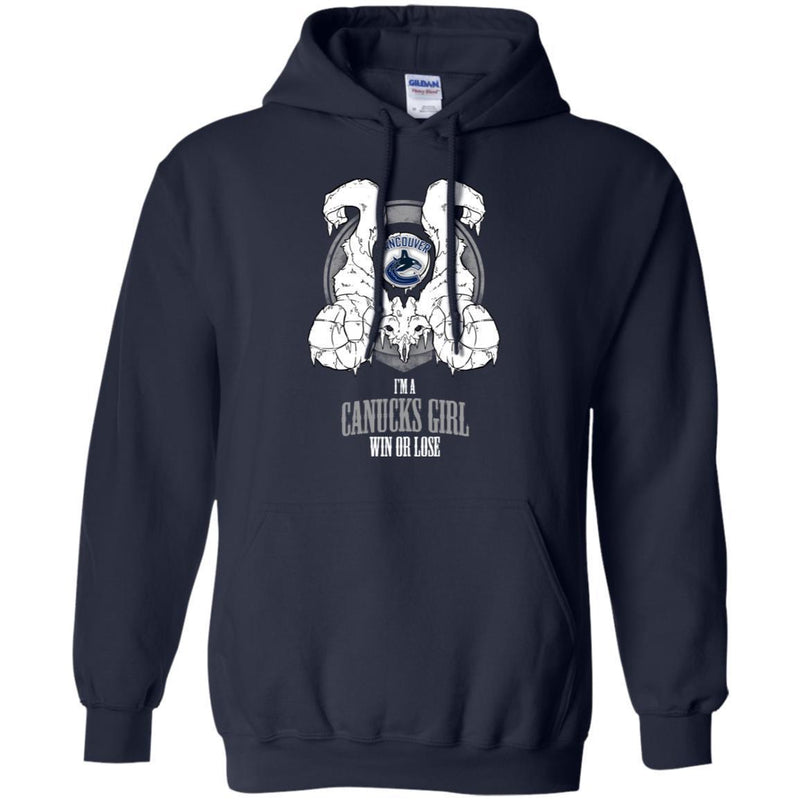 Vancouver Canucks Girl Win Or Lose T Shirts