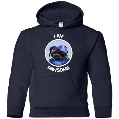 Nice Pug T Shirts - I Am Pawsome Pug, is a cool gift for friends