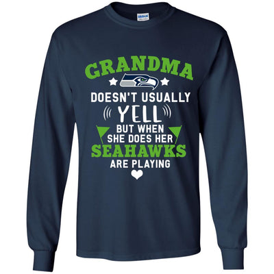 But Different When She Does Her Seattle Seahawks Are Playing T Shirts