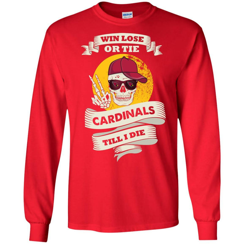 Skull Say Hi Arizona Cardinals T Shirts