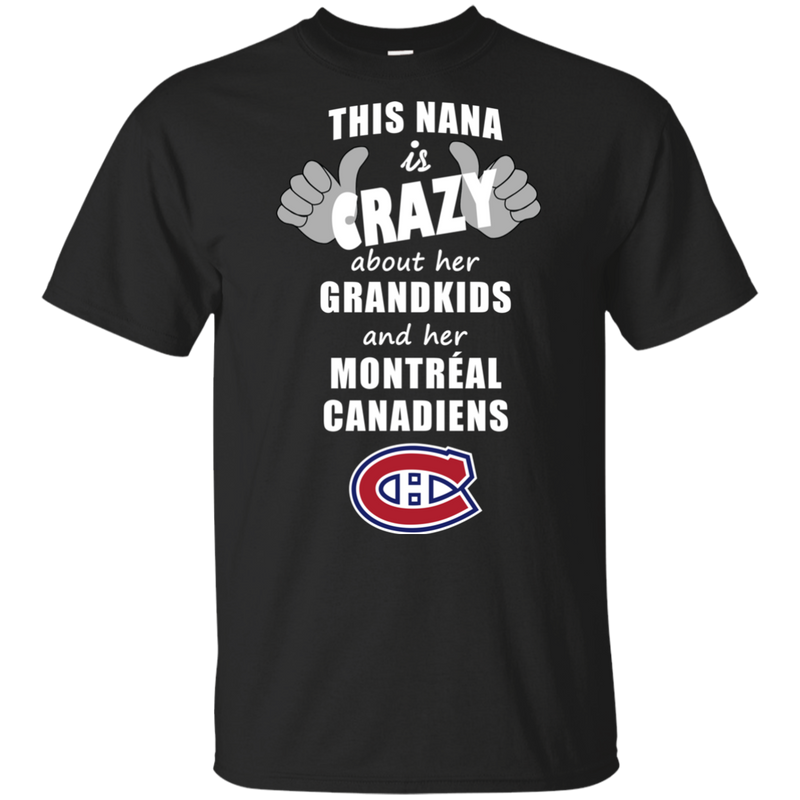 This Nana Is Crazy About Her Grandkids And Her Montreal Canadiens T Shirts