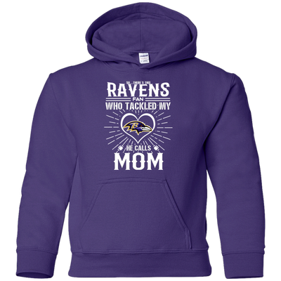 He Calls Mom Who Tackled My Baltimore Ravens T Shirts