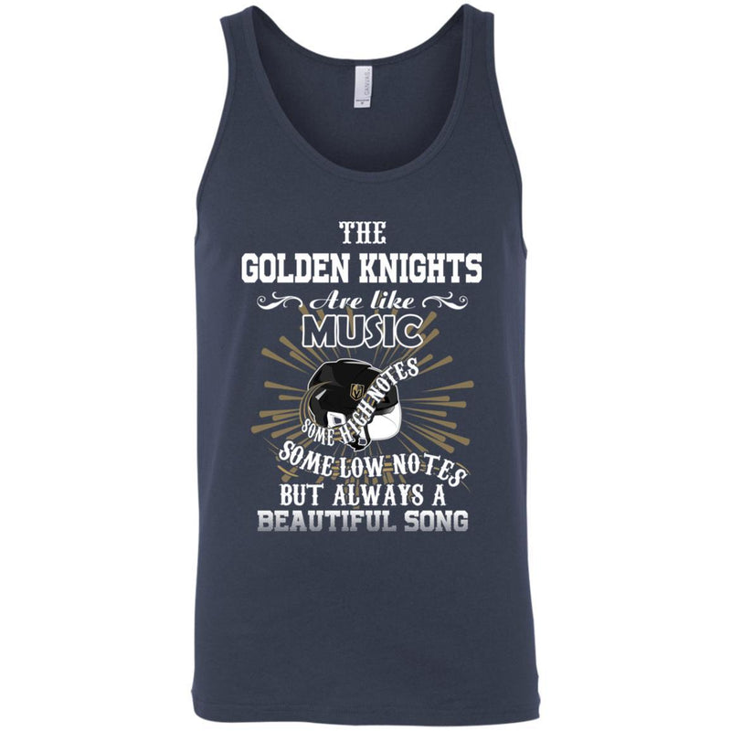 The Vegas Golden Knights Are Like Music T Shirt