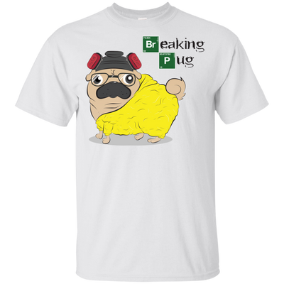 Breaking Bad Pug Mashup Funny T Shirts