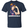 Beautiful Girl Unbreakable Go Minnesota Twins T Shirt