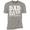 I Am A Dad And A Fan Nothing Scares Me Tampa Bay Rays T Shirt