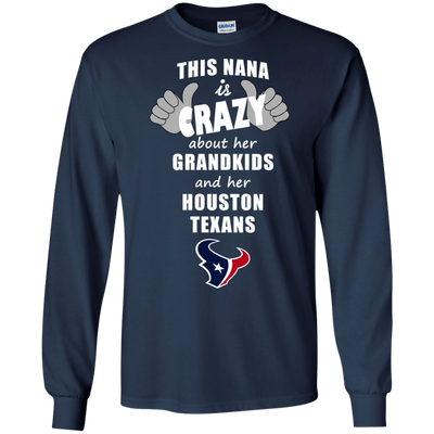 This Nana Is Crazy About Her Grandkids And Her Houston Texans T Shirts