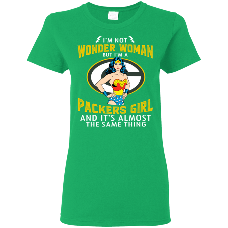I'm Not Wonder Woman Green Bay Packers T Shirts