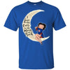 BB I Love My Chicago Cubs To The Moon And Back T Shirt - Best Funny Store