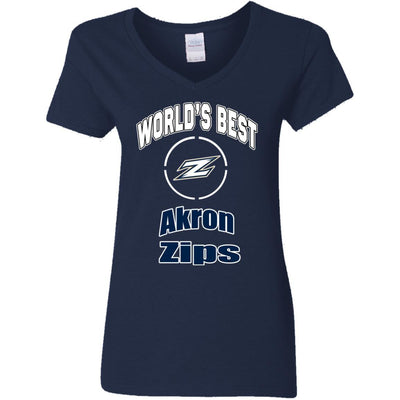 Amazing World's Best Dad Akron Zips T Shirts