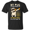 My Pug Into Fitness Pizza Pug T Shirts