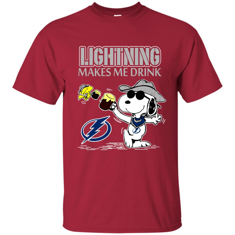 Tampa Bay Lightning Make Me Drinks T Shirt