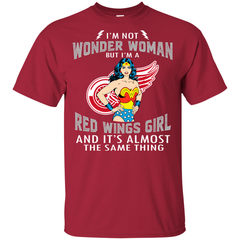 I'm Not Wonder Woman Detroit Red Wings T Shirts