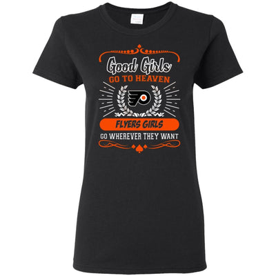 Good Girls Go To Heaven Philadelphia Flyers Girls T Shirts