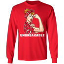Beautiful Girl Unbreakable Go New Jersey Devils T Shirt