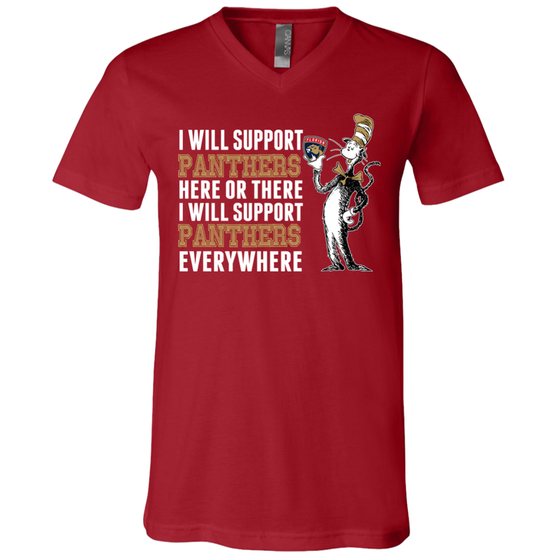 I Will Support Everywhere Florida Panthers T Shirts