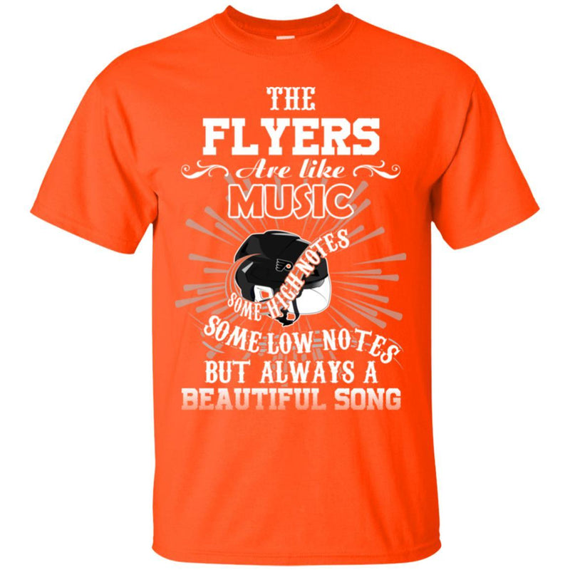 The Philadelphia Flyers Are Like Music T Shirt