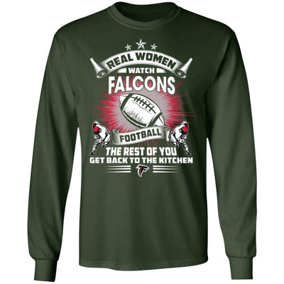 Funny Gift Real Women Watch Atlanta Falcons T Shirt