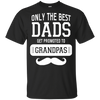 Only The Best Dads Get To Promoted To Grandpa T Shirts