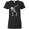 Dabbing Skull Carolina Panthers T Shirts