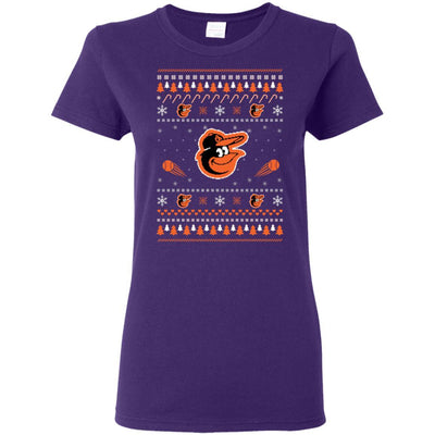 Baltimore Orioles Stitch Knitting Style T Shirt