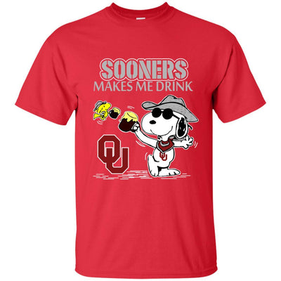 Oklahoma Sooners Make Me Drinks T-Shirt