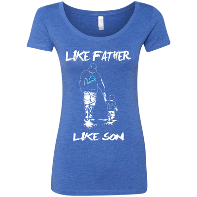 Happy Like Father Like Son Detroit Lions T Shirts