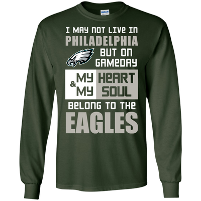 My Heart And My Soul Belong To The Philadelphia Eagles T Shirts