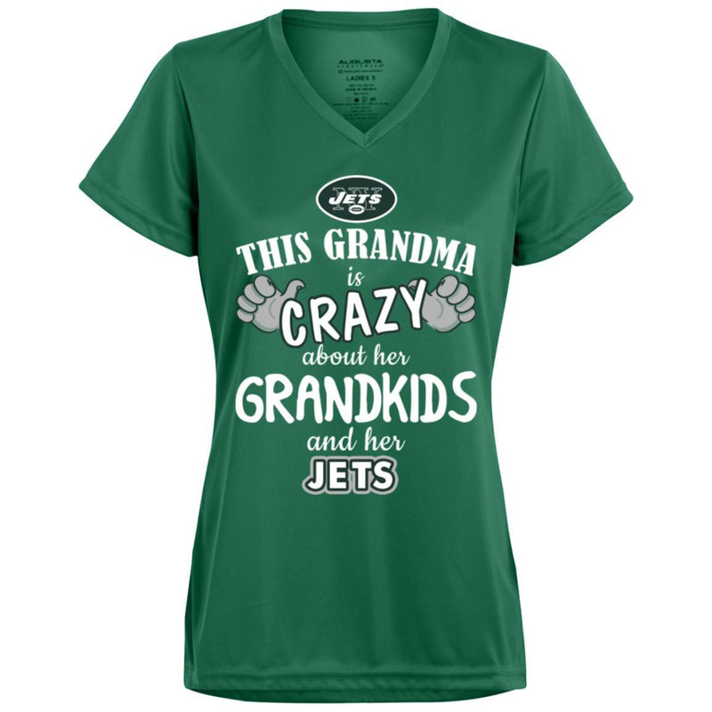 This Grandma Is Crazy About Her Grandkids And Her New York Jets T Shirt