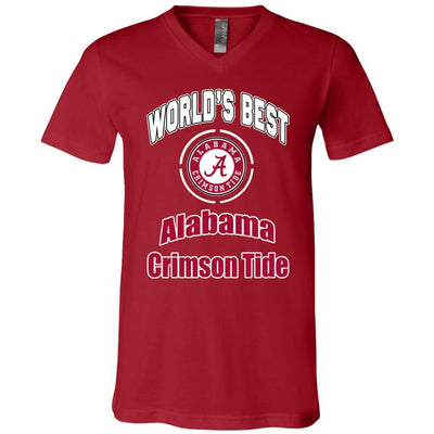Amazing World's Best Dad Alabama Crimson Tide T Shirts