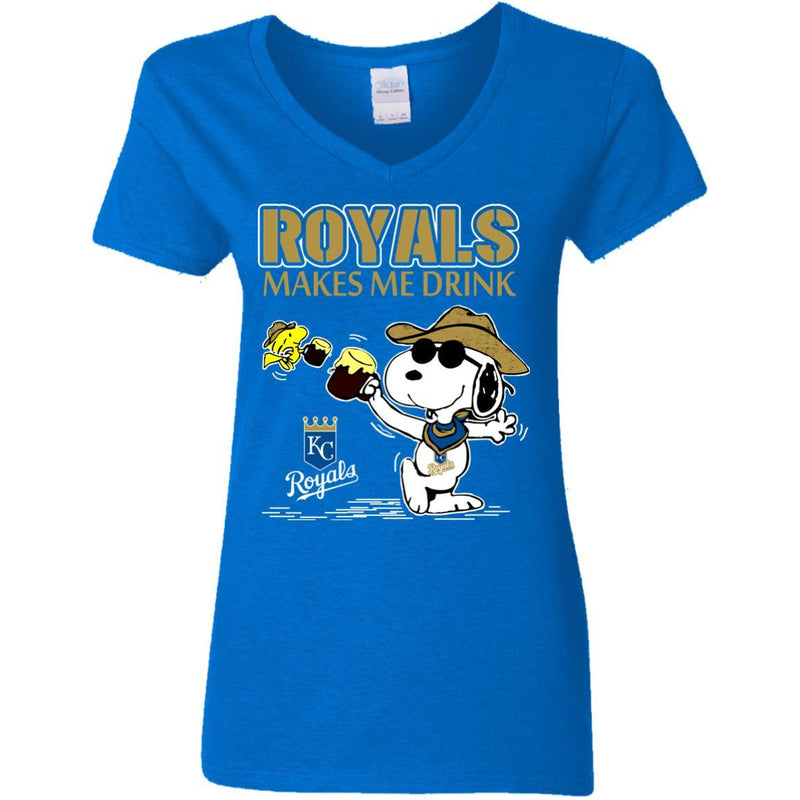 Kansas City Royals Makes Me Drinks T Shirt