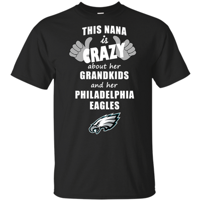 This Nana Is Crazy About Her Grandkids And Her Philadelphia Eagles T Shirts