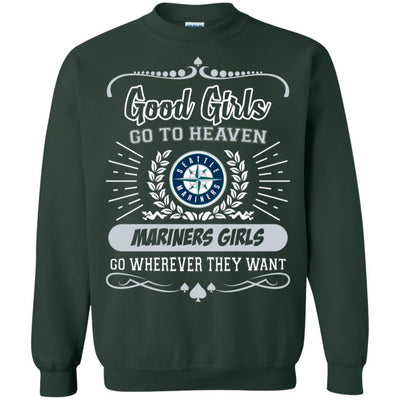 Good Girls Go To Heaven Seattle Mariners Girls T Shirts