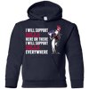 I Will Support Everywhere Buffalo Bills T Shirts