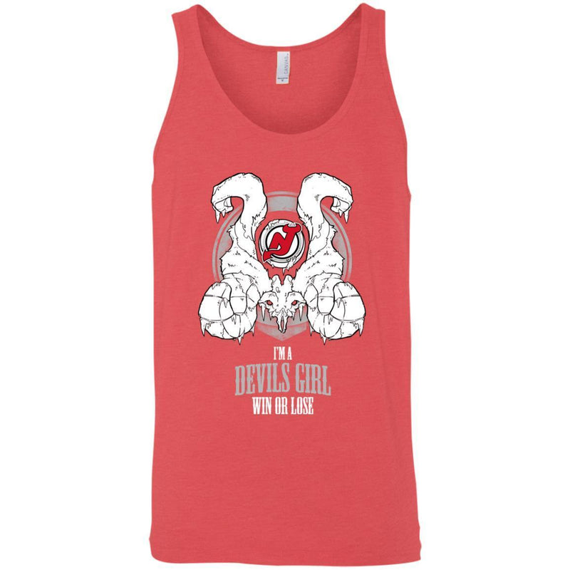 New Jersey Devils Girl Win Or Lose T Shirts