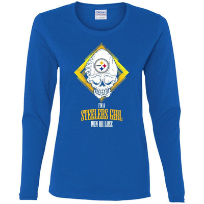 Pittsburgh Steelers Girl Win Or Lose T Shirts