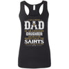 Proud Of Dad Of An Awesome Daughter New Orleans Saints T Shirts