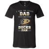 I Have Two Titles Dad And Anaheim Ducks Fan T Shirts